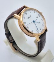 Breguet Classique N 3463 / 5177 White Enamel Swiss ETA Automatic Watch - Image 4