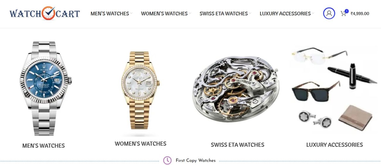 Which Is Best Website For First Copy Watches In India