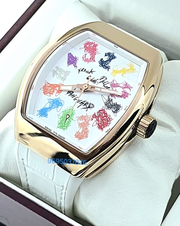 First Copy Franck Muller Vanguard Crazy Hours Hom Nguyen Watches