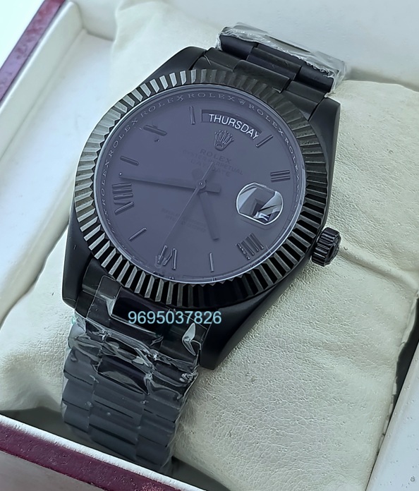 151025F1 Rolex Cellini White Steel Leather