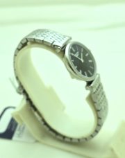 Longines Elegance La Grande Black Steel Ladies Watch - Image 6