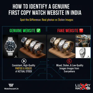 How to Identify a Genuine First Copy Watch Website