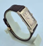 Jaeger Le Coultre Grande Reverso London Flagship Golden Watch - Image 5