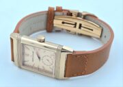 Jaeger Le Coultre Grande Reverso London Flagship Golden Watch - Image 6