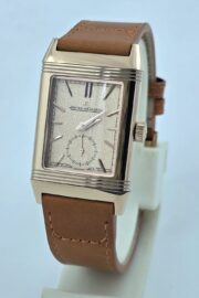 Jaeger Le Coultre Grande Reverso London Flagship Golden Watch - Image 3