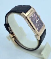 Jaeger Le Coultre Grande Reverso London Flagship Rose Gold Brown Watch - Image 5