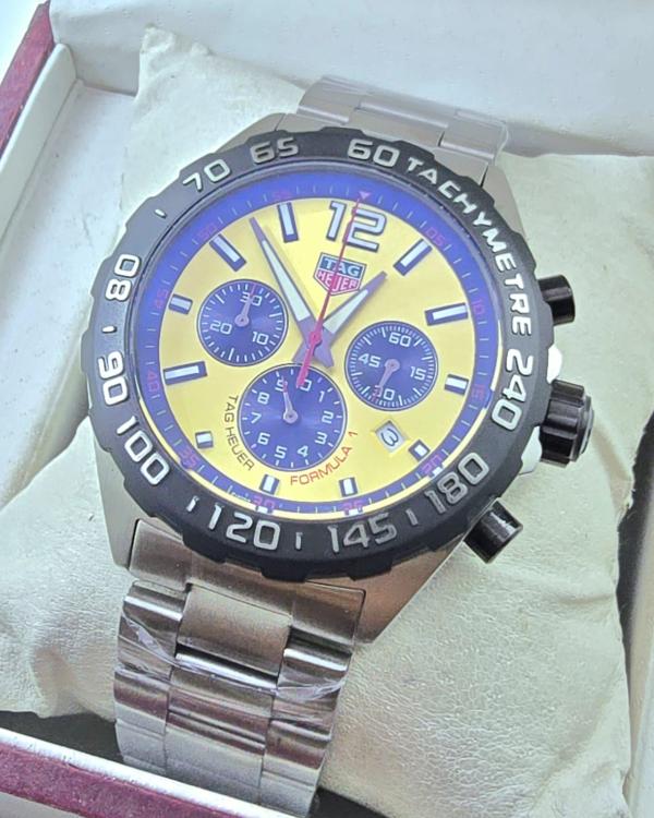 Tag Heuer Formula 1 Chronograph Yellow Limited