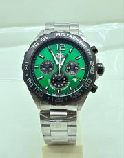 Tag Heuer Formula 1 Chronograph Green Limited Edition Steel Watch - Image 3