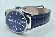 Tag Heuer Carrera Calibre 5 Twin Time GMT Blue Leather Strap Swiss Automatic Watch - Image 6