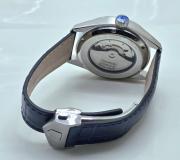 Tag Heuer Carrera Calibre 5 Twin Time GMT Blue Leather Strap Swiss Automatic Watch - Image 7