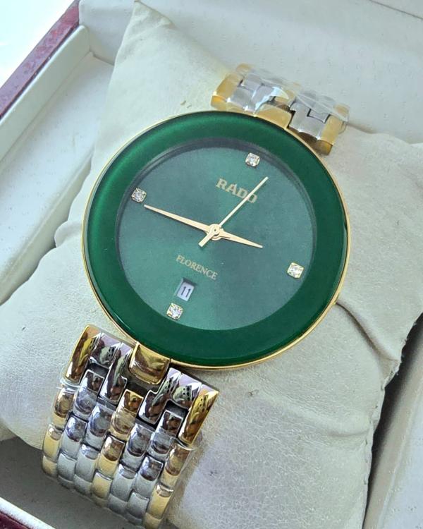 Rado Florence Green Dual Tone Watch