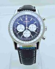 Breitling Navitimer Chrono Leather Strap Watch