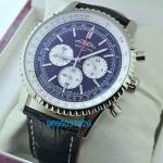 Breitling Navitimer Chrono Leather Strap Watch