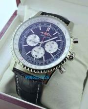 Breitling Navitimer Chrono Leather Strap Watch
