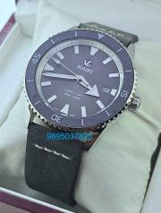 Rado Captain Cook Black Leather Strap Swiss Automatic Watch