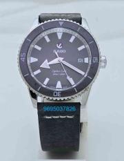 Rado Captain Cook Black Leather Strap Swiss Automatic Watch - Image 3