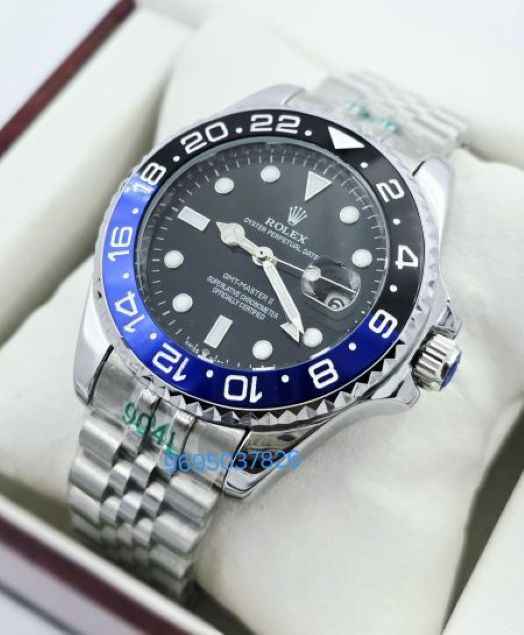 Rolex GMT BATMAN Edition Jubilee Bracelet Swiss Automatic Watch