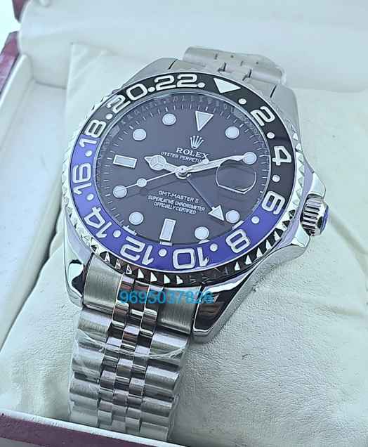 Rolex GMT BATMAN Edition Jubilee Bracelet Swiss Automatic Watch