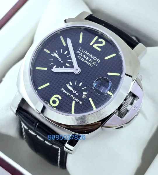 watchocart-watches-wc280381 Panerai Power Reserve Leather Strap Swiss Automatic Watch