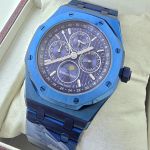 Audemars Piguet Royal Oak Perpetual Calendar Blue Swiss Automatic Watch