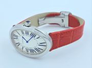 Cartier Baignoire Red Strap Ladies Watch - Image 7