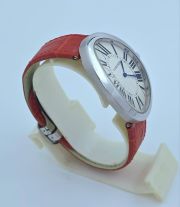 Cartier Baignoire Red Strap Ladies Watch - Image 5
