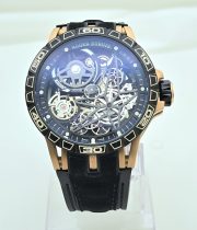 Roger Dubuis Aventador Black Rubber Strap Swiss Automatic Watch - Image 3