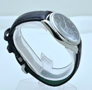 Rolex Cellini Black Leather Strap Swiss Automatic Watch - Image 5