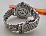 Omega Seamaster Diver 300M No-Date Edition Goes Orange Dual Strap Swiss Automatic Watch - Image 7