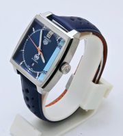 Tag Heuer Monaco X Gulf Blue Special Edition Swiss Automatic Watch - Image 4