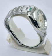 Rolex Oyster Perpetual White Steel Swiss Automatic Watch - Image 5