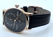 Nomos Glashutte LAMBDA Gangreserve 84 Stunden Rose Gold Black Power Reserve Swiss Automatic Watch - Image 6
