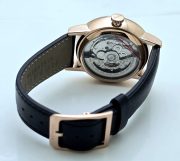 Nomos Glashutte LAMBDA Gangreserve 84 Stunden Rose Gold Black Power Reserve Swiss Automatic Watch - Image 7