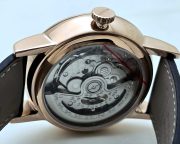 Nomos Glashutte LAMBDA Gangreserve 84 Stunden Rose Gold Black Power Reserve Swiss Automatic Watch - Image 8