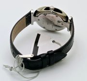 Longines La Grande Classique Ultra Slim Roman Mark Steel Leather Strap Watch - Image 7