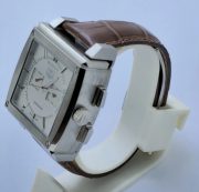 Tag Heuer Monaco 69 (Sixty-Nine) Analog/Digital White Limited Edition Watch - Image 4