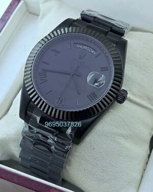 Rolex Day Date Black Knight Swiss Automatic Watch
