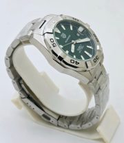 Tag Heuer Aquaracer Calibre 5 Green Steel Swiss Automatic Watch - Image 5