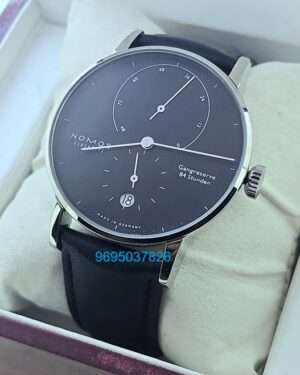Nomos Glashutte LAMBDA Gangreserve 84 Stunden Black