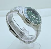 Tag Heuer Aquaracer Calibre 5 Chronograph Green Steel Watch - Image 5