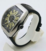 Franck Muller Vanguard Crazy Hours Yellow Marking Swiss Automatic Watch - Image 4