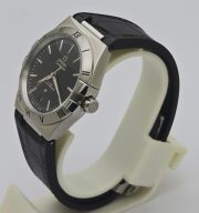 Omega Constellation Steel Black Strap Swiss Automatic Watch - Image 4