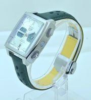 Tag Heuer Monaco Caliber 12 Green Chronograph Watch - Image 4