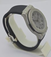 Hublot Big Bang Grey Black Rubber Strap Watch - Image 5