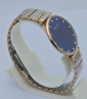 Longines Elegance La Grande Diamond Mark Blue Dual Tone Watch - Image 5