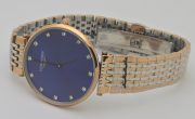 Longines Elegance La Grande Diamond Mark Blue Dual Tone Watch - Image 6