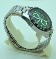 Tag Heuer Carrera Calibre Date Green Steel Watch - Image 5