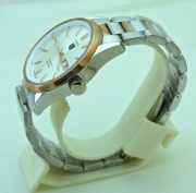 Tag Heuer Carrera Calibre 5 White Day-Date Dual Tone Swiss Automatic Watch - Image 4