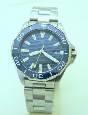 TAG Heuer Aquaracer Calibre 5 Blue Swiss Automatic Watch - Image 3