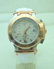 Tissot T - Race Moto GP Edition White Rubber Strap Watch - Image 3